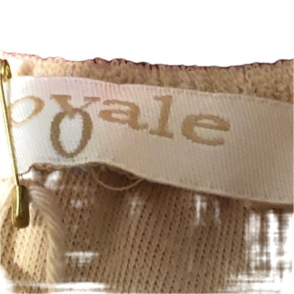Ovale Bloomers Diaper Cover Tan Embroidered "O" on Front Left Size 0 (0-3M) - Picture 4 of 7